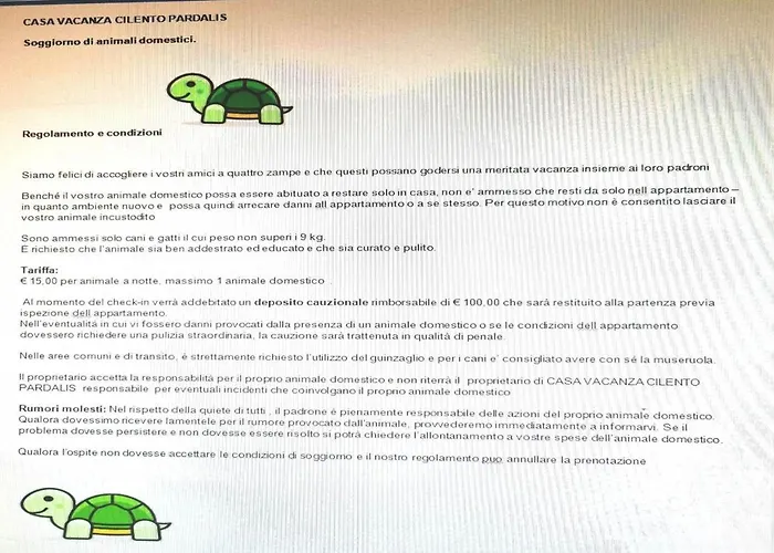 Casa Vacanza Cilento Pardalis